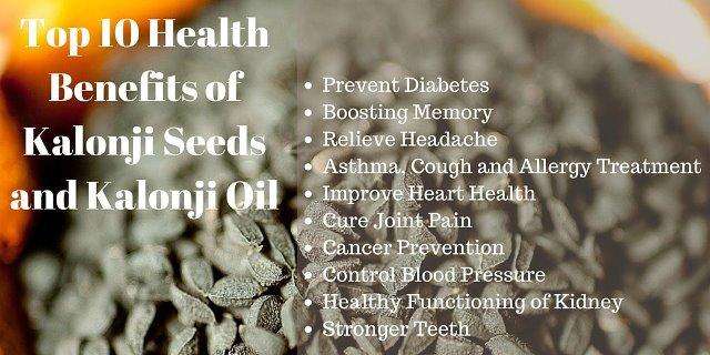 Benefits of Kalonji