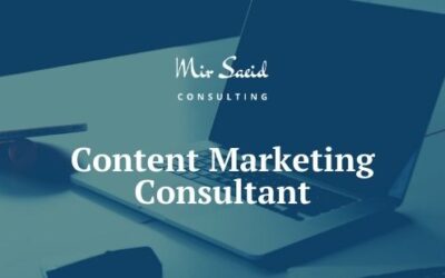 Who Is A Content Marketing Consultant?