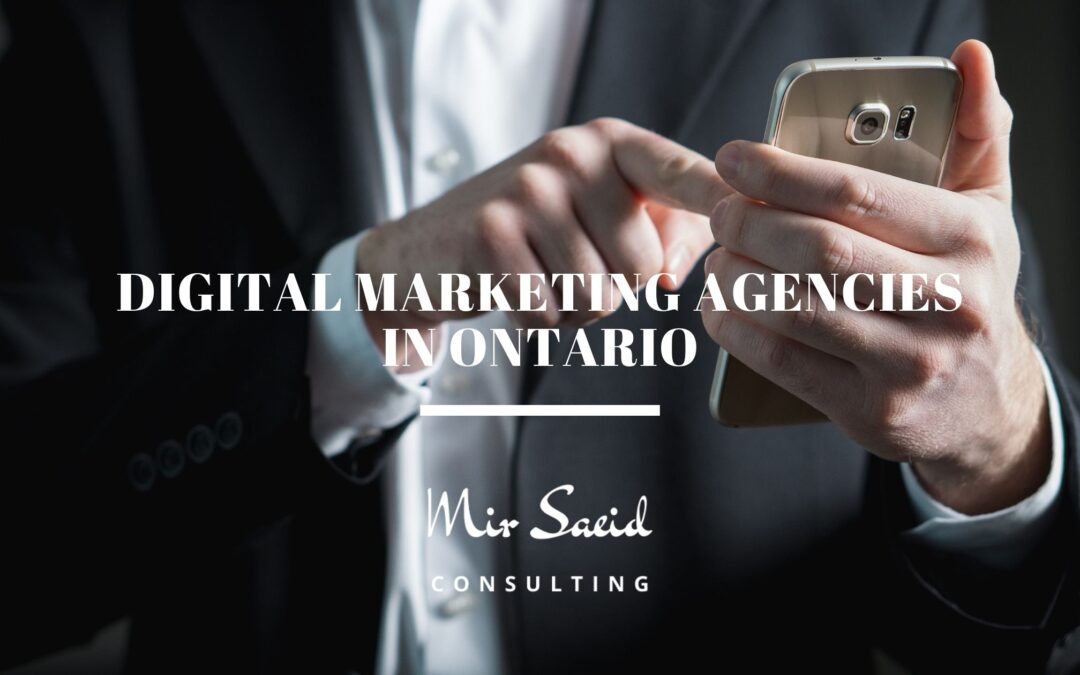 Digital Marketing Agencies In Ontario