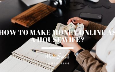 How To Make Money Online In Canada As A Housewife?