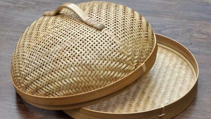 A BAMBOO BASKET