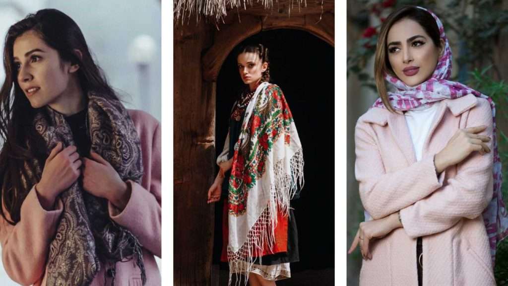 How to wear Pashmina scarves? 
