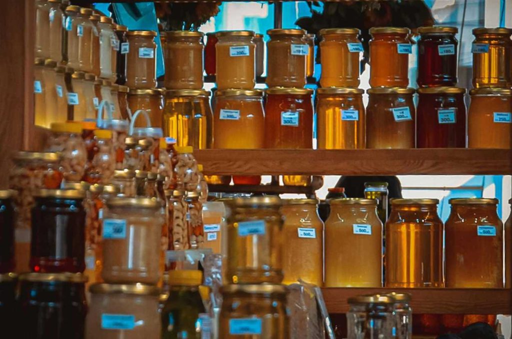 raw honey
