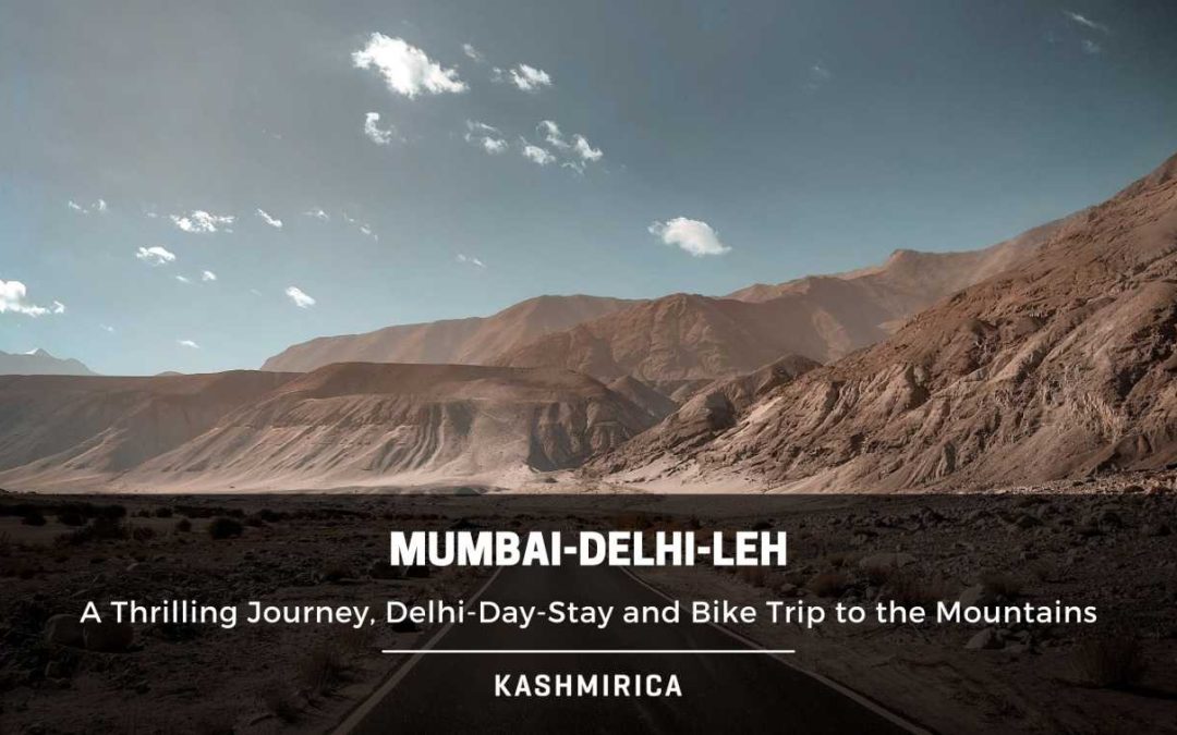 A Thrilling Journey to Leh Ladakh: Mumbai to Delhi, Delhi Day Stay, and Bike Trip to Leh